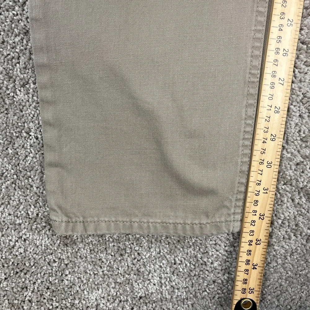 Levi's 505 Pants Mens 36x34 Khaki Tan‎ Straight Leg 5 Pocket Denim Twill EUC